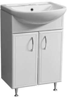 Тумба под раковину Stella Polar Концепт 55см белый SP-00000045